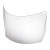 Milwaukee BOLT Contractor Face Shield Replacement Lens - Clear image