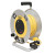 Stanley SXECGM2OHSE 25m 4-Gang Open Metal Drum Cable Reel – 240V image
