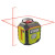 Ryobi RB360RLL 360° Red Line Laser Level, 4x AA Batteries & Pouch image 3