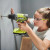 Ryobi RPD18-2C20B 18V ONE+ Combi Drill, 2x 2.0Ah Batteries, Charger & Case image A
