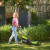Ryobi 2 Piece 18V ONE+ Lawn Mower & Grass Trimmer Garden Power Tool Starter Kit With 4.0Ah Battery & Charger image D