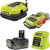 Ryobi RJSC18-0 18V ONE+ Jump Starter & RMI18-0 Multi Inflator Kit With 4.0Ah Battery & Charger image