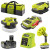 Ryobi 4 Piece 18V ONE+ Car Cleaning Power Tool Kit With 2x 4.0Ah Batteries & Charger image
