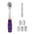 WORKPRO 7 Piece 1/4'' Sq. Quick Release Ratchet Wrench Set image