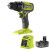 Ryobi RDD18-0 18V ONE+ Compact Drill Driver, 1x 4.0Ah Battery & Charger image