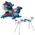 Bosch PRO GCM 305-216 S Mitre Saw & GTA 2600 Universal Work Bench - 240V image