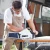 Festool TSC 55 KEB-Basic 36V (Twin 18V) Brushless Plunge Saw, 2x 8.0Ah Tabless Batteries, Charger, 1.4m Guide Rail & Guide Rail Bag image D
