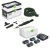 Festool CLEANTEC CTMC SYS 36V (Twin 18V) M-Class Mobile Dust Extractor, 4x Tabless 4.0Ah Batteries, Charger & Case image