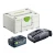 Festool CLEANTEC CTMC MIDI 36V (Twin 18V) M-Class Mobile Dust Extractor, 4x 5.0Ah High Power Batteries, Charger & Case image 4