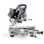 Festool KAPEX KSC 60 36V (Twin 18V) Brushless Sliding Compound Mitre Saw, 4x High Power 5.0Ah Batteries, Charger & Case image 3