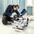 Festool KAPEX KSC 60 36V (Twin 18V) Mitre Saw, 2x Tabless 8.0Ah Batteries, Charger, Case, 3 Piece Blade Set & Underframe Chassis image B