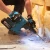 Makita HR012GZ03 40V XGT Brushless SDS Rotary Hammer Drill - Body,  GBADX18 Dust Collection System & MAKPAC Case image B
