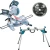 Makita LS1018L 260mm Electric Slide Compound Mitre Saw, Mitre Saw Stand & 40T Blade image
