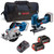 Bosch 2 Piece 18V Brushless Wood-WorkingTool Set, 2x 4.0Ah Batteries, Charger & Bag image