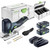 Festool PSC 500 EB 18V Brushless Pendulum Jigsaw, 2x 4.0Ah BP 18 TBX 4 C-ASI Tabless Batteries, TCL 6 DUO Rapid Battery Charger & 2x Systainer Cases image