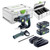 Festool KHC-S 18 18V Brushless Rotary SDS+ Hammer Drill, 2x 4.0Ah BP 18 TBX 4 C-ASI Tabless Batteries, TCL 6 DUO Rapid Battery Charger & 2x Systainer Cases image