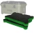 Shadow Foam Bunker Load-Up Stacking Tool Box 230mm Foam Inserts - (50mm Green) - Pack of 2 image