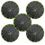 Festool ST D150/MJ2-M8-W FUSION-TEC 150mm Soft Sanding Pads - Pack of 5 image
