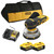 Dewalt DCW211 18V XR 125mm Random Orbital Sander, 2x 5.0Ah Batteries, Charger & Duffel Bag image