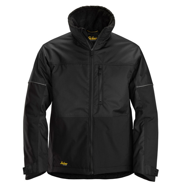 SNICKERS アディダス スポーツジャケット Snickers 1148 Allroundwork Winter Jacket - Black | Snickers Work