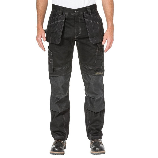 Caterpillar ESSENTIALS CARGO TROUSER stretch reinforced multi-pocket work  trousers - Oxwork