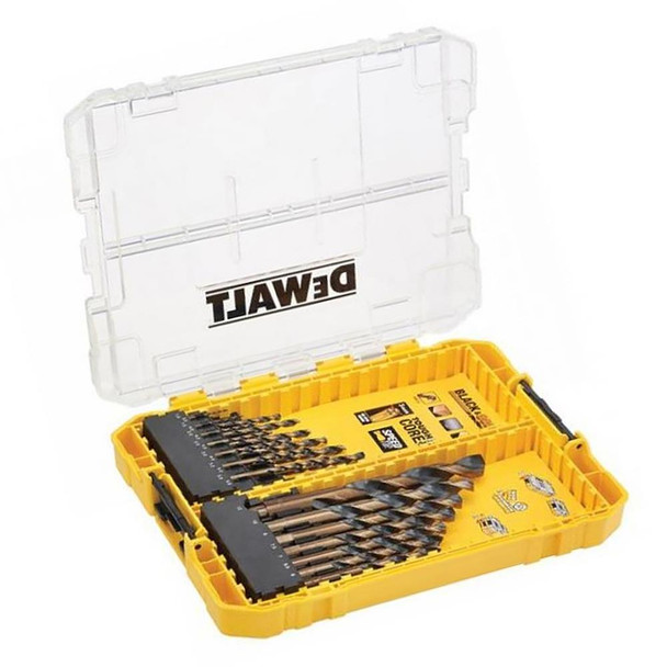 Dewalt 21 Piece Black Gold HSS Drill Bit Set ITS