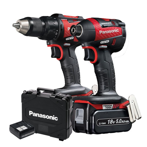 Panasonic EYC217LJ2G31 Panasonic 18v Brushless Red Carbon Impact
