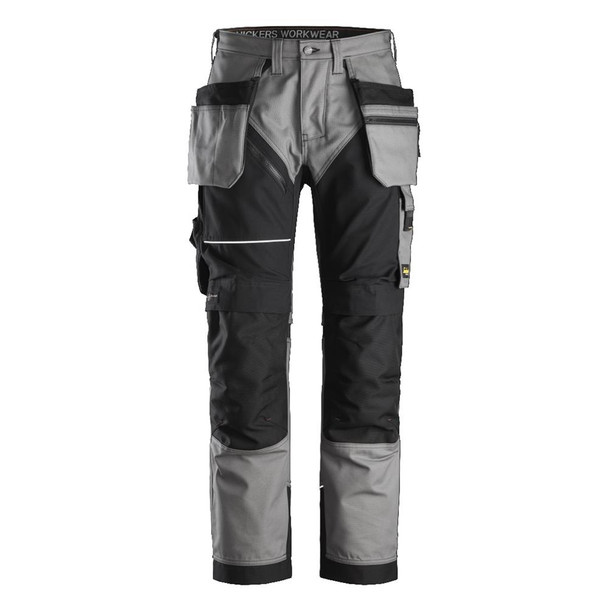 Snickers 6214 9504 RuffWork Canvas+ Work Trousers+ Holster Pockets  Navy/Black | Toolfix | Dundalk | Co. Louth |Ireland