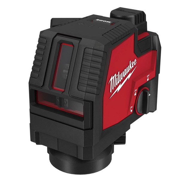Milwaukee L4CLL301C USB REDLITHIUM Cross Line Laser | ITS.co.uk|