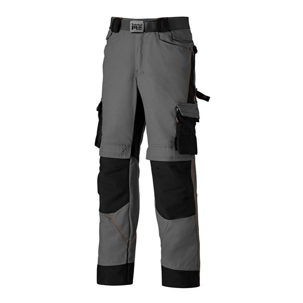 TROJAN Grey/Black Ripstop Trousers | Trousers & Shorts | YPO