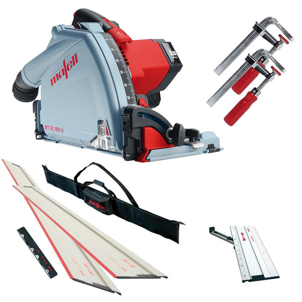 Mafell 18v Cordless 57mm Circular Plunge Cut Saw Kit ITS