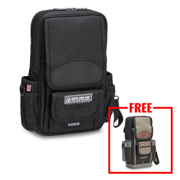 Veto Pro Pac MB3 BLACKOUT Large Meter Bag - ITS