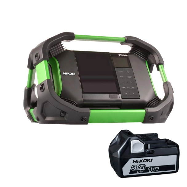 Hikoki UR18DSDL AM/FM/DAB+ Jobsite Radio with Bluetooth - Body