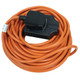Masterplug Outdoor Power Orange 1 Gang Heavy Duty Extension Lead 10m ...