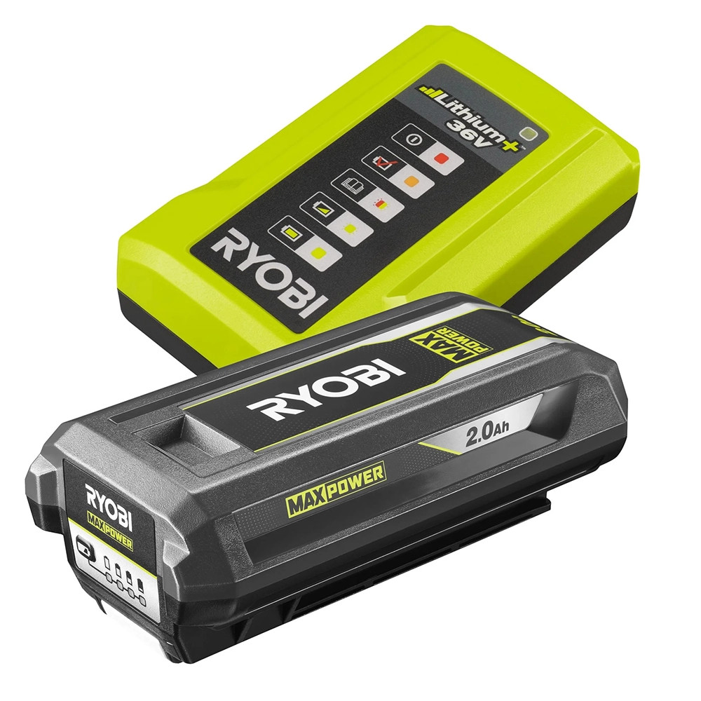 Ryobi 36V MaxPower Batteries, Chargers and Mounts