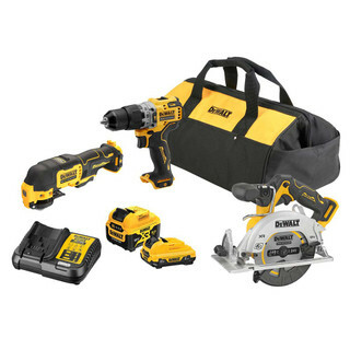 Dewalt 12V XR 3 Piece Kits