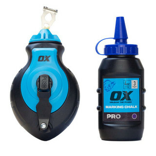 OX Tools Pro Chalk, Lines & Plumb Bobs