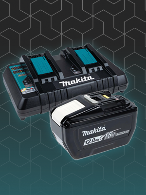 Makita Batteries, Chargers and Mounts