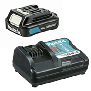 Makita 12V CXT Batteries, Chargers and Mounts