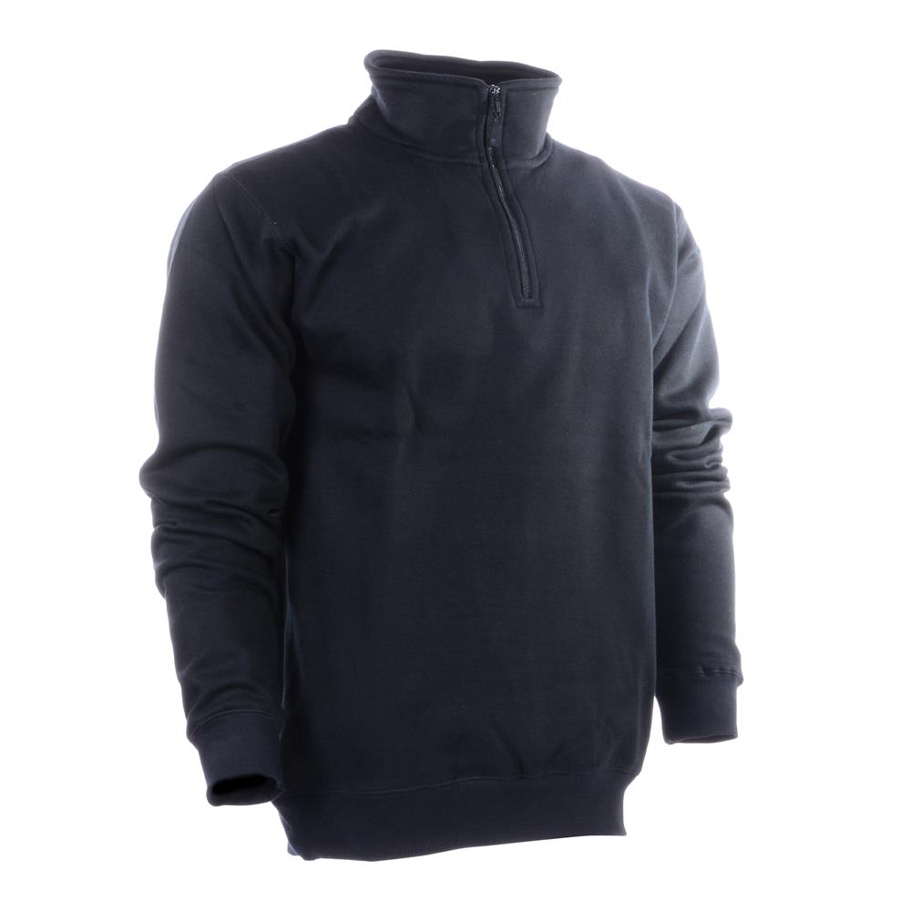 Snickers 1/2 Zip Sweatshirt - Black | Snickers Work Jumpers | ITS