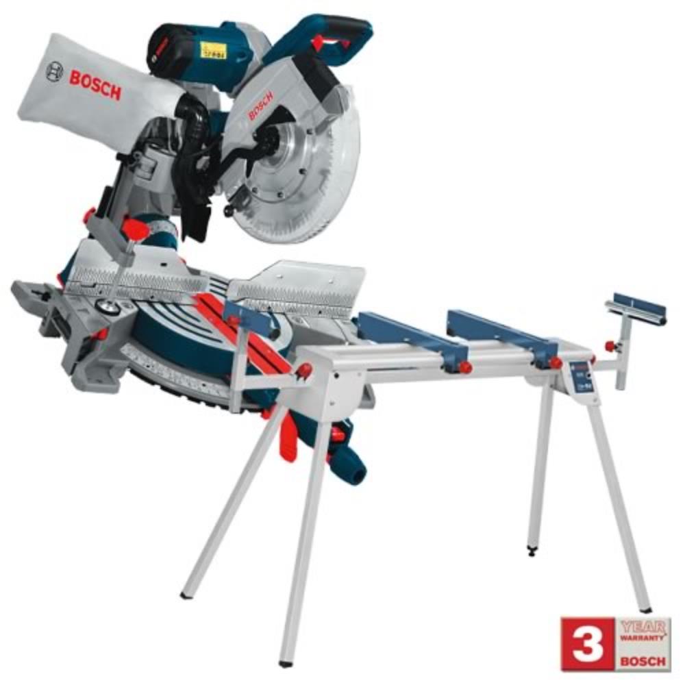 Bosch GCM 12 GDL 305mm Electric Sliding Mitre Saw GTA 2600 Universal Work Bench