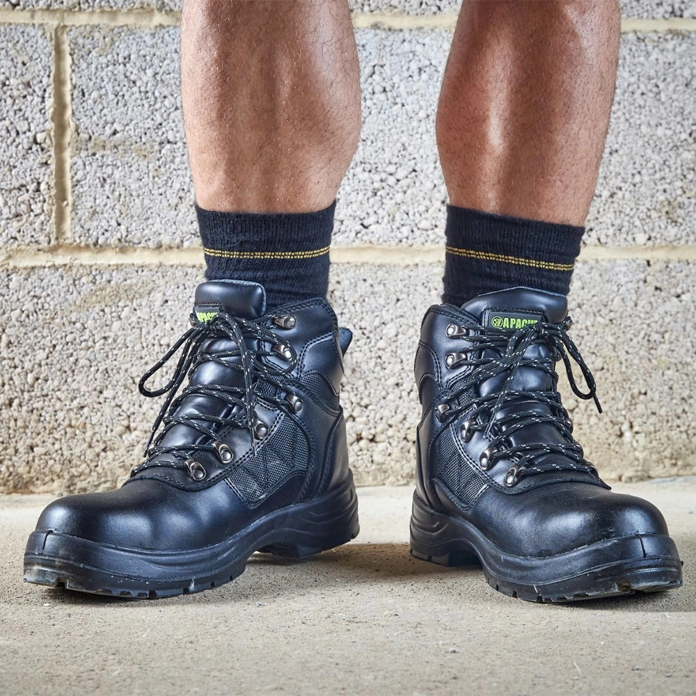 Apache Polaris Waterproof Safety Boot - Black | Apache  display picture 1