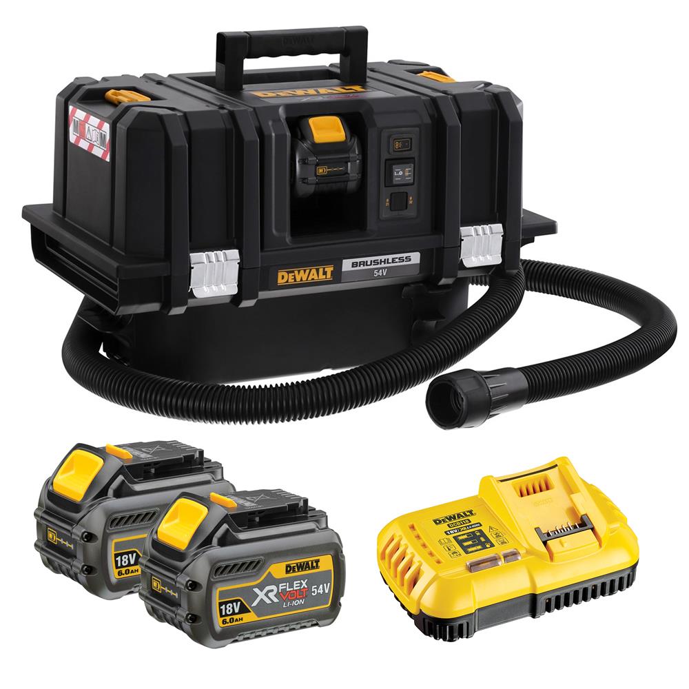 Dewalt DCV586MN XJ 54V XR FLEXVOLT Brushless M Class Dust Extractor