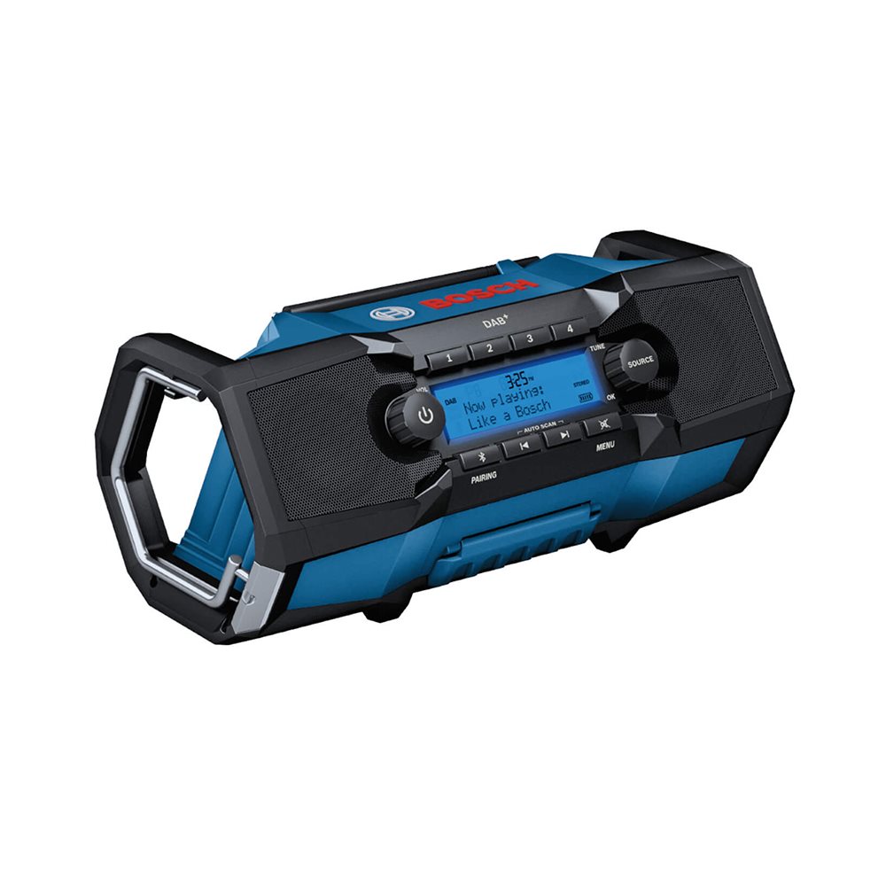 Bosch GPB 18V 2 SC FM DAB Site Radio with Bluetooth Body ITS