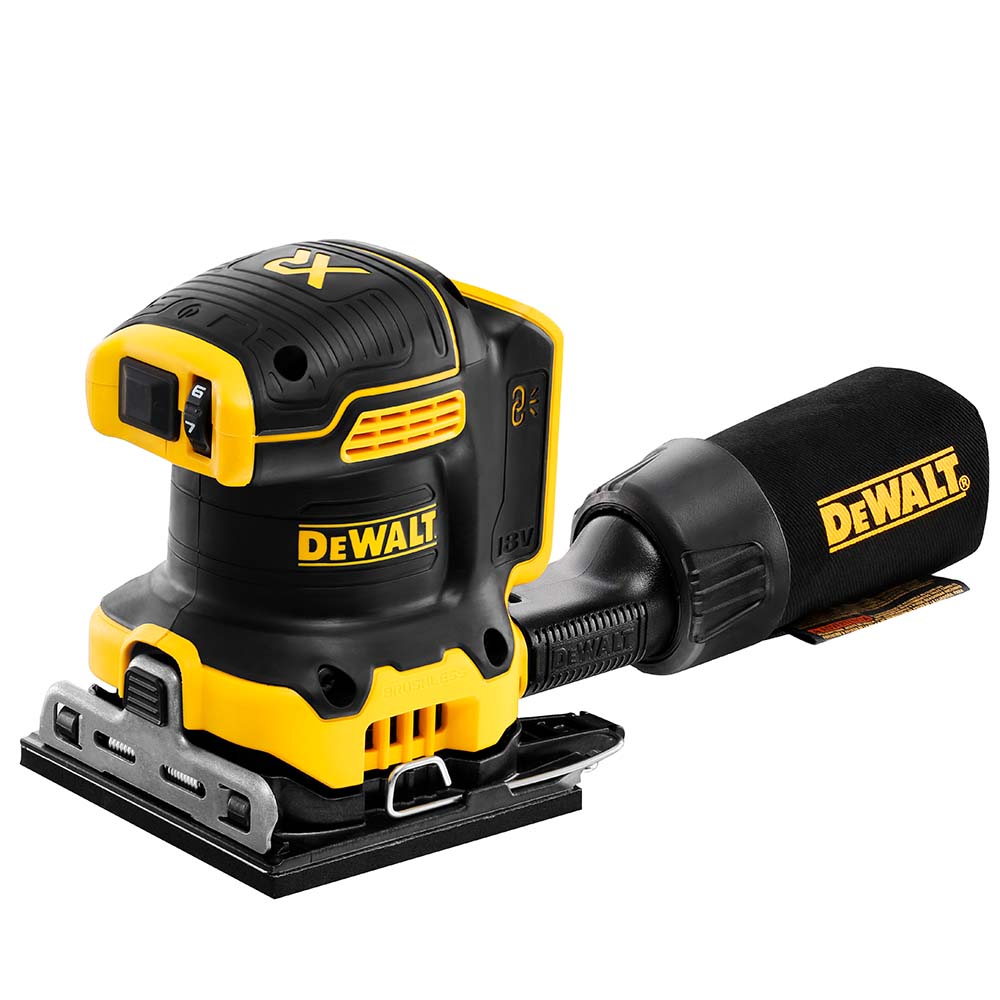 Dewalt DCW200N 18V XR Brushless 1 4 Sheet Orbital Sander Body