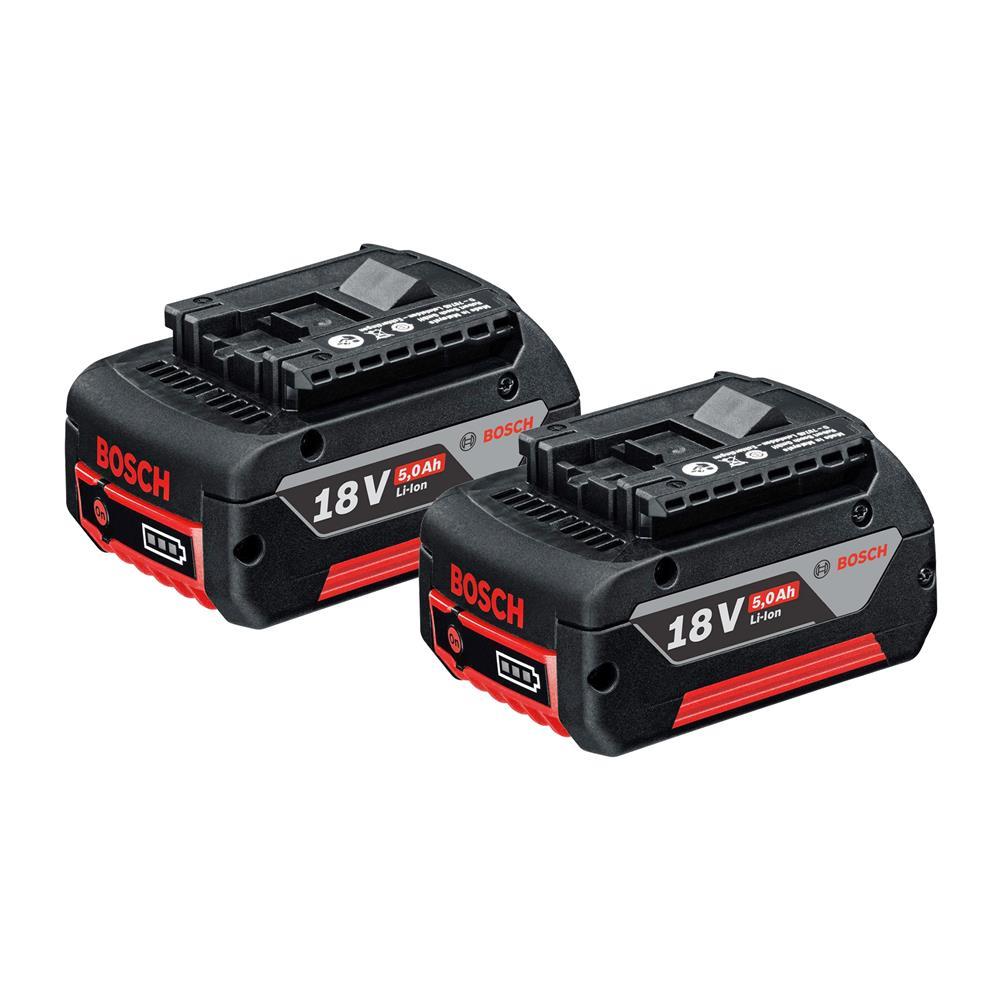 06019J2172, Visseuse à percussion 1/4'' Bosch GDR 18V-200, 350Nm, 5Ah, 2  batteries