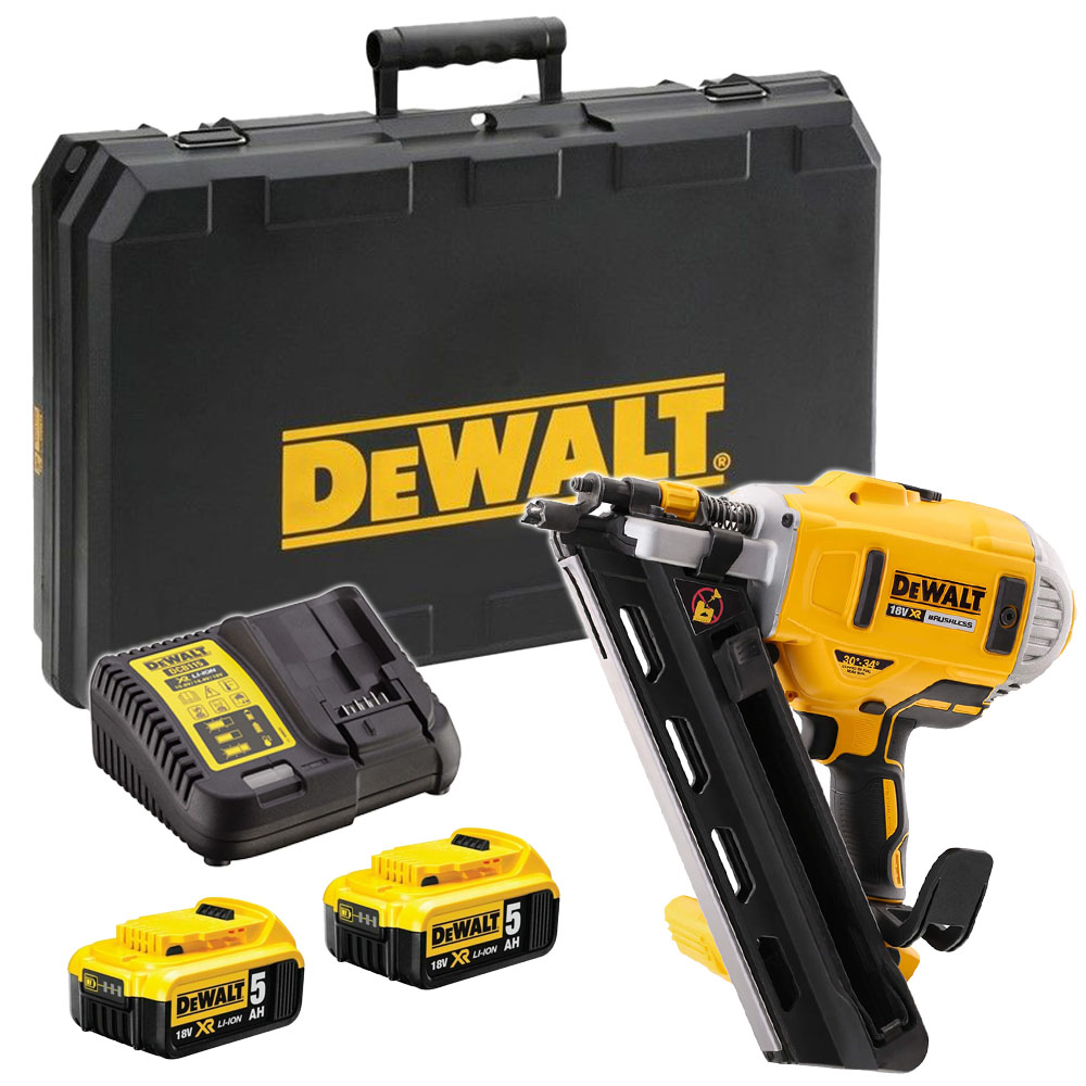 Dewalt DCN692P2 18V XR Brushless First Fix Framing Nail Gun