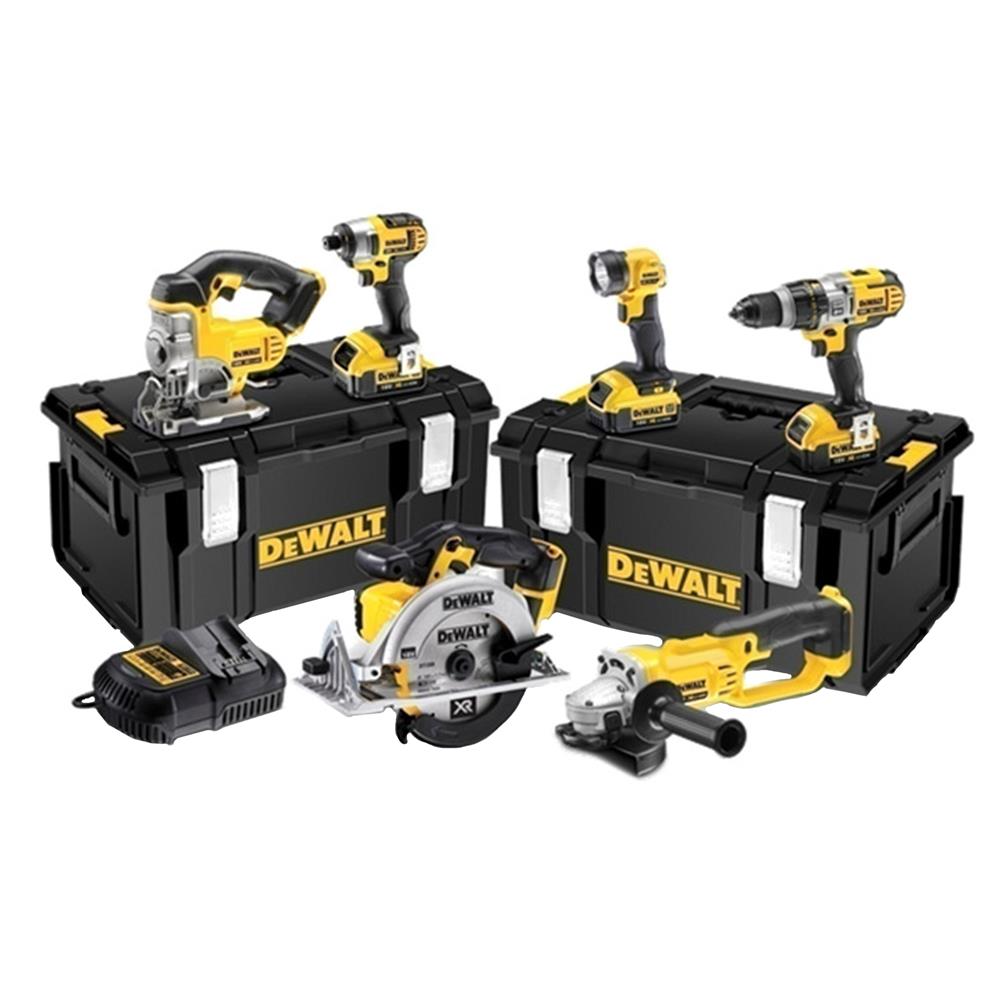 Dewalt DCP694P3 Piece 18V Power Tool Kit, 3x Batteries