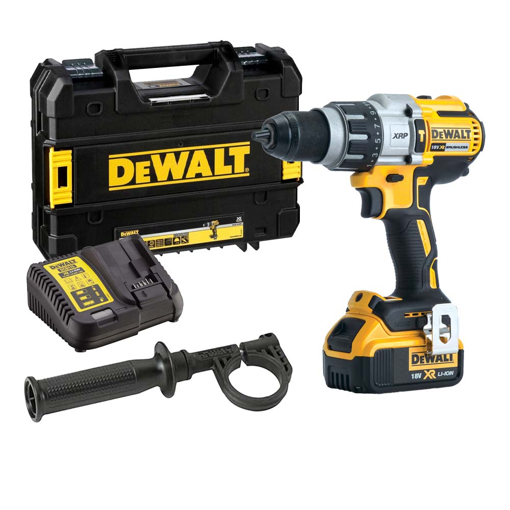 Dewalt DCD996P1 18V XR Brushless Combi Drill with 1x 5.0Ah Battery