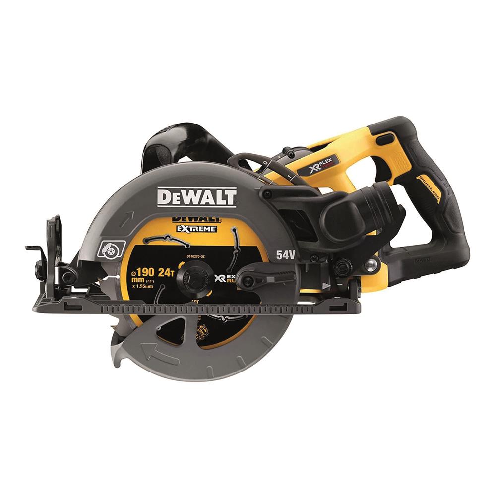 Dewalt DCS577N 54V XR FLEXVOLT Brushless 190mm Worm Drive Style